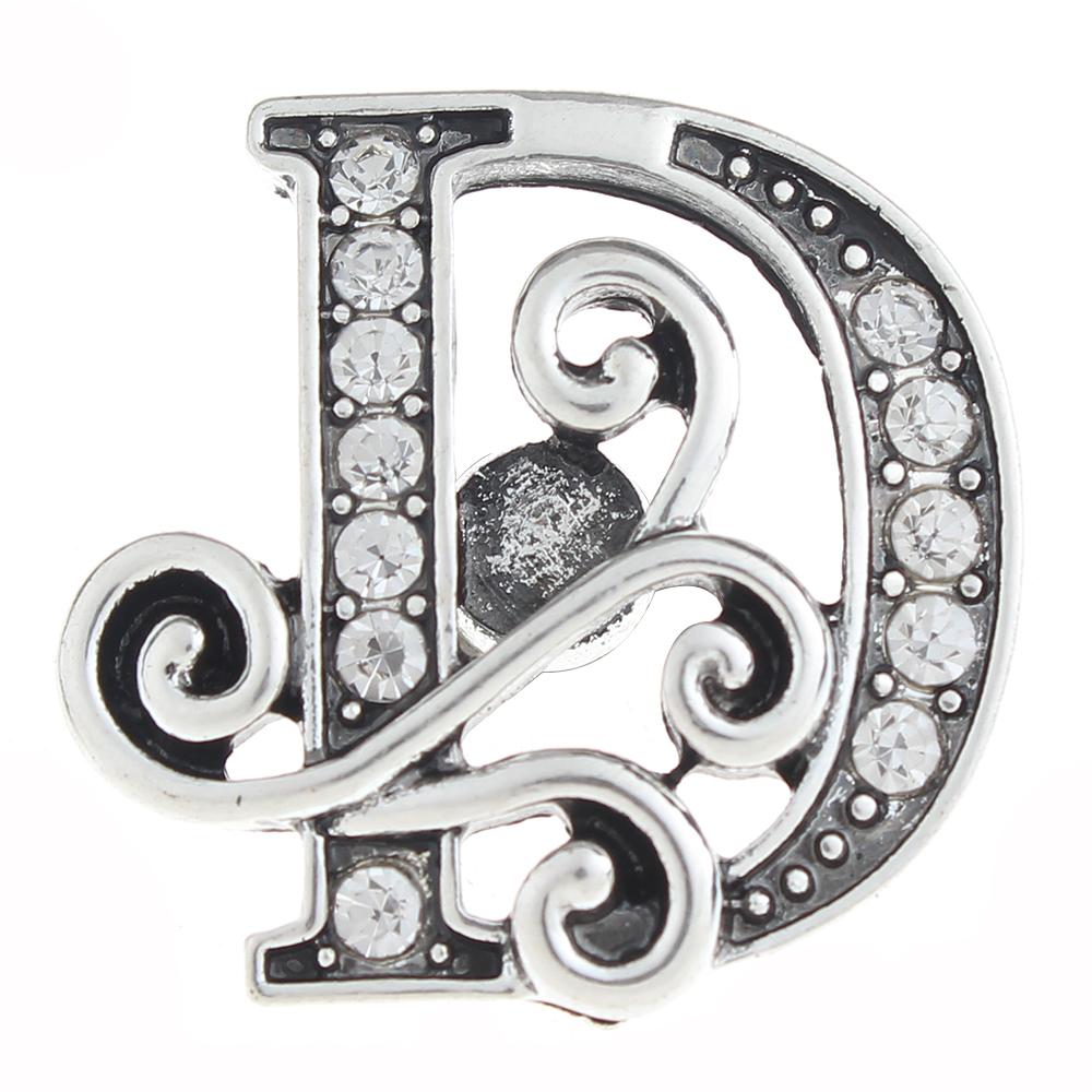 D Letter Filigree