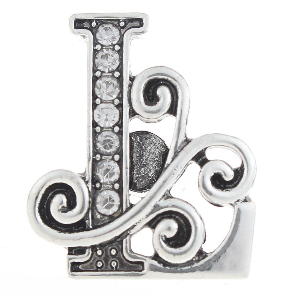 L Letter Filigree