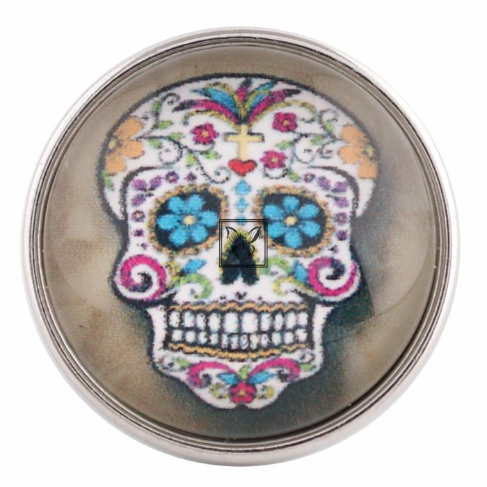 Calavera - Day Of The Dead Sugar Skull Snap