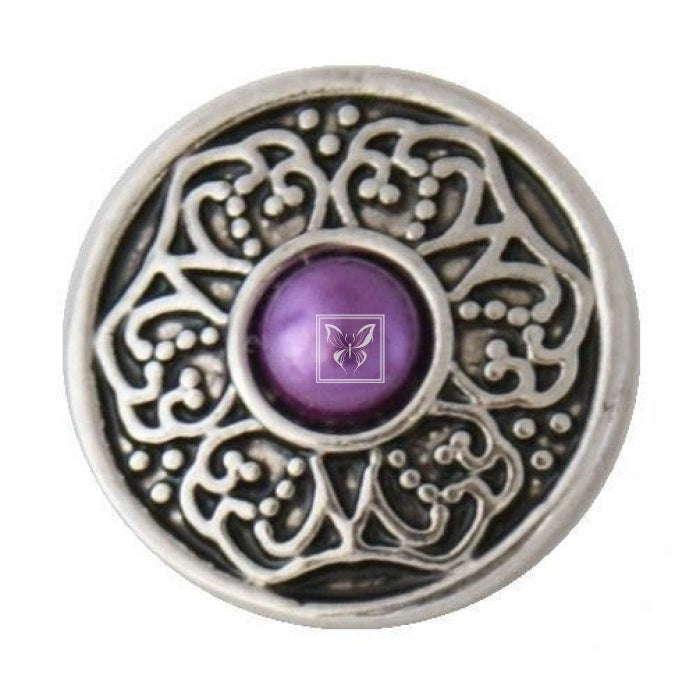Pearls In Purple Snap