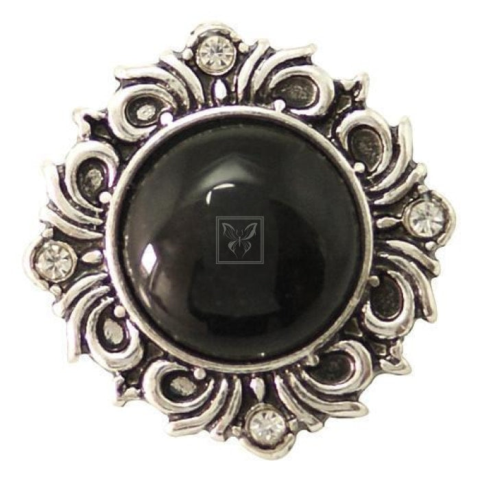 Antique Onyx Snap
