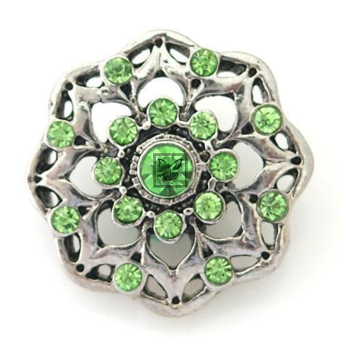 Green Flower Petal Snap